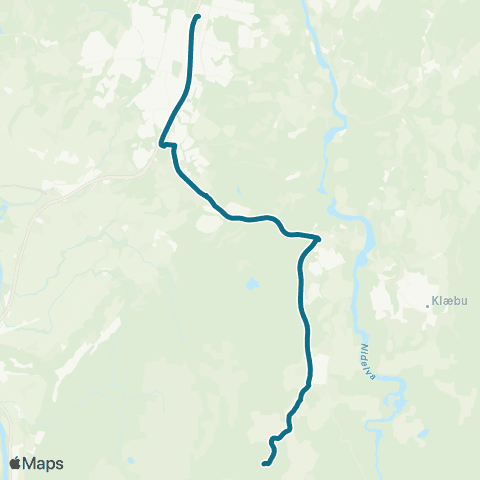 AtB Vassfjellet - Tillerterminalen map