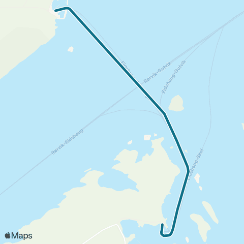 AtB Eidshaug - Gjerdinga map