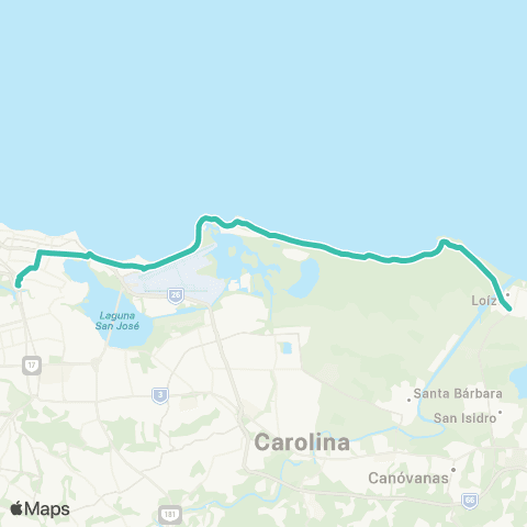 Autoridad de Transporte Integrado Estación Sagrado Corazón - Loíza map