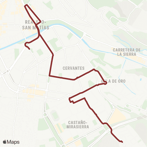 Autobús Urbanos - Alsa L.S2 Villa Argaz - Centro map