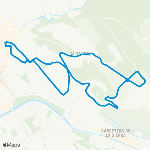 Autobús Urbanos - Alsa L. C35 Cementerio - B. Abogado - Centro map