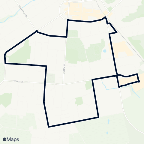 Auckland Transport 393 map