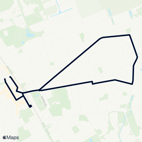 Auckland Transport 372 map