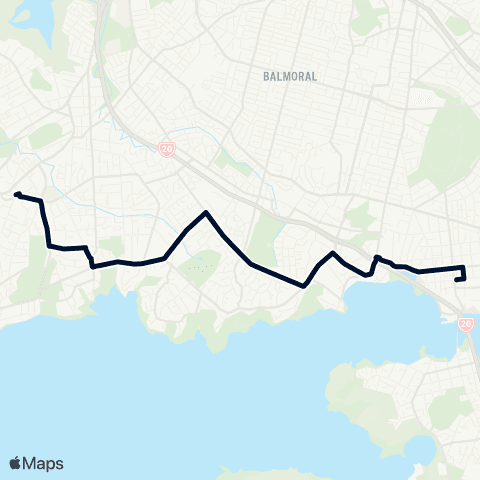 Auckland Transport 68 map