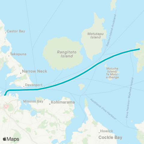 Auckland Transport MTAR map
