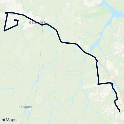 Auckland Transport 123 map