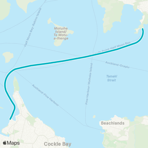 Auckland Transport KPHM map