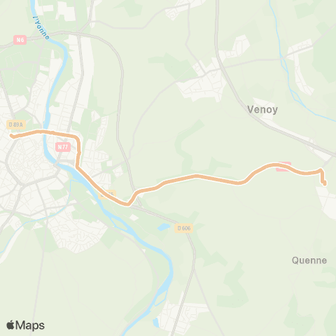 AuxR_M Gr ↔ Lycée la Brosse map