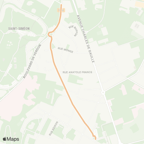 AuxR_M Gr ↔ Lycée St Joseph map