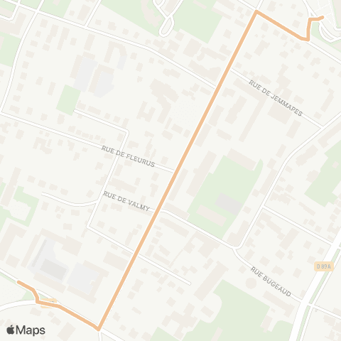 AuxR_M Gr ↔ Collège Denfert Rochereau map