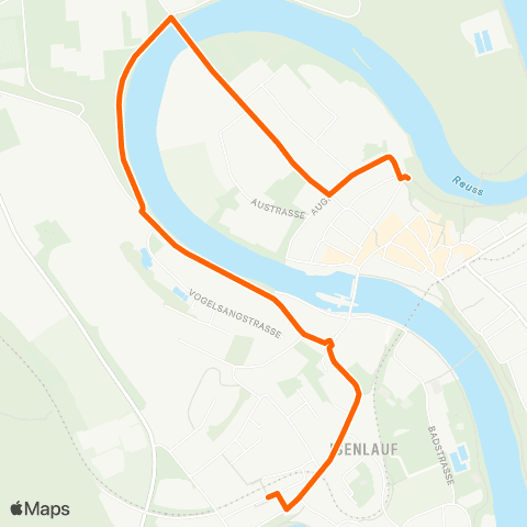 Aargau Verkehr Bremgarten AG, West - Bremgarten AG, Bahnhof map