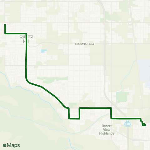 AVTA Highland High School map