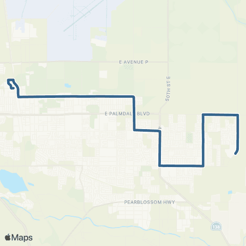 AVTA Pete Knight High School map