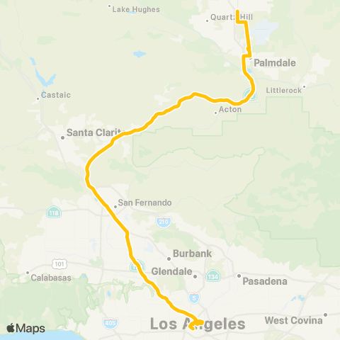 AVTA Downtown Los Angeles map