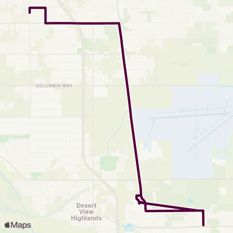 AVTA Antelope Valley College map