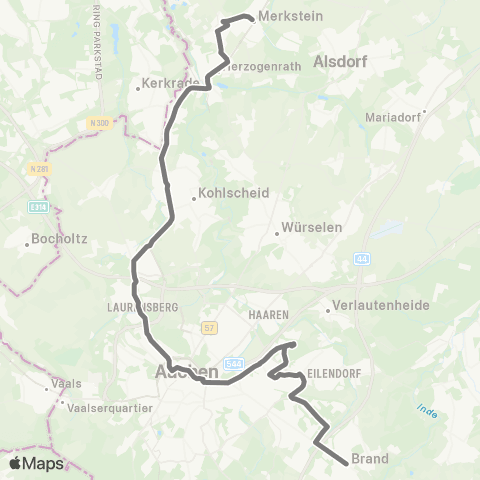 AVV zusätzliche Einsatzwagen an Schultagen map