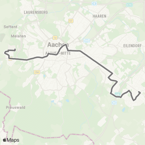 AVV zusätzliche Einsatzwagen an Schultagen map