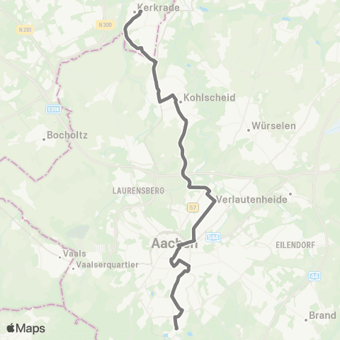AVV zusätzliche Einsatzwagen an Schultagen map