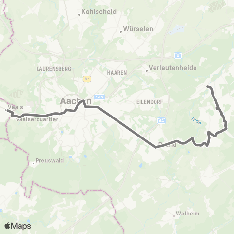 AVV zusätzliche Einsatzwagen an Schultagen map