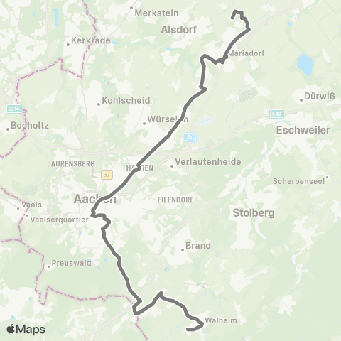 AVV zusätzliche Einsatzwagen an Schultagen map