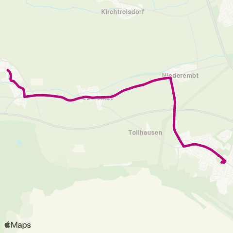 AVV Rödingen - Niederembt - Elsdorf map