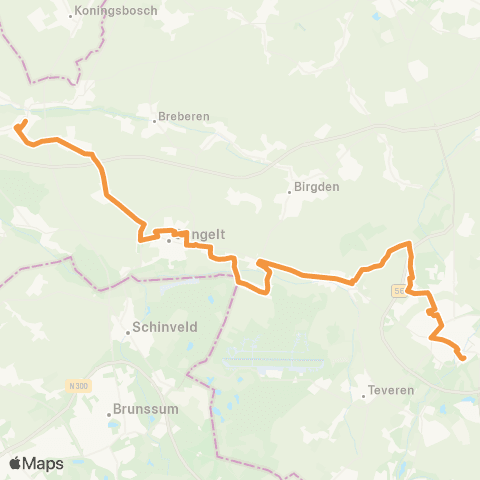 AVV Geilenkirchen - Gillrath - Niederbusch - Gangelt - Hastenrath - Höngen map