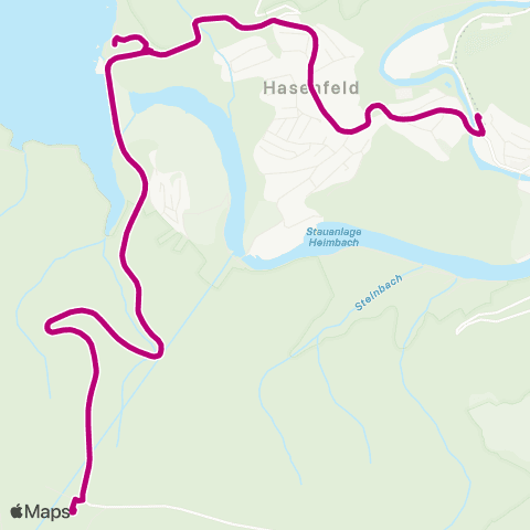 AVV Heimbach - Mariawald / Schmidt Wildpark - Schwammenauel map