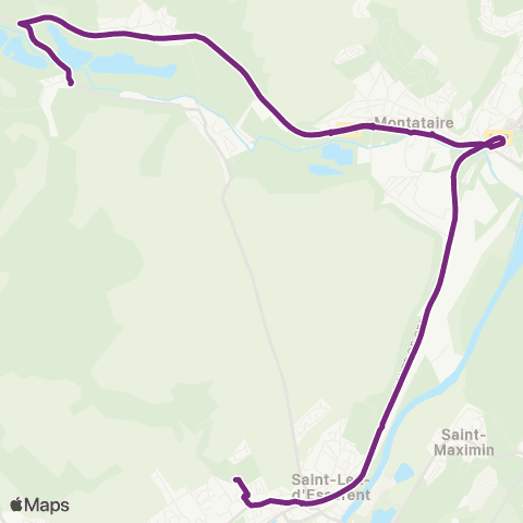 AXO Maysel Lanterne - St-Leu-d'Esserent Collège Jules Vallès map