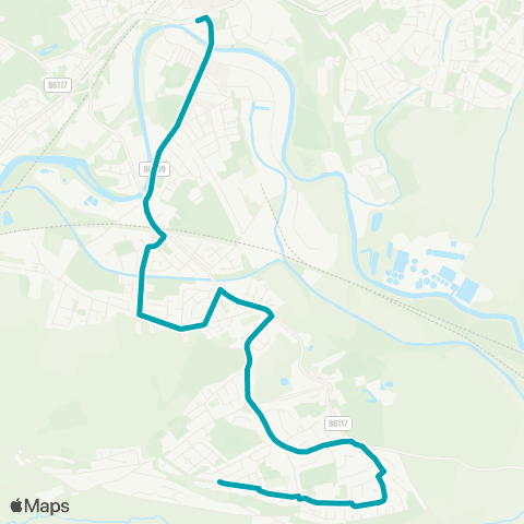 Arriva Yorkshire Thornhill Edge - Dewsbury Bus Station map