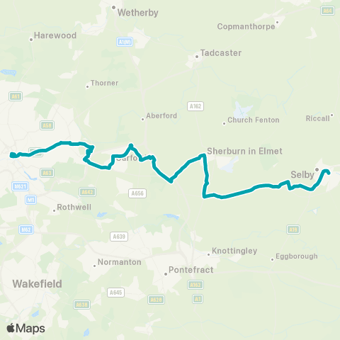 Arriva Yorkshire Leeds City Bus Station - Inverness Road map