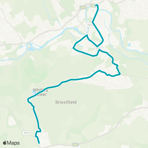 Arriva Yorkshire Dewsbury Bus Station - Jubilee Way map