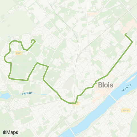 Azalys Hôpital - Sauvageau map