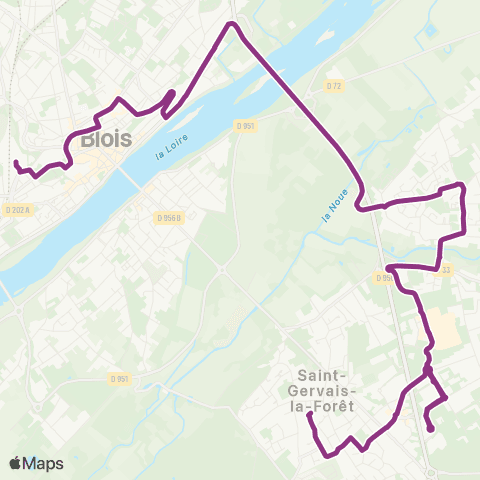 Azalys Gare Routière SNCF - Gérard Dubois map
