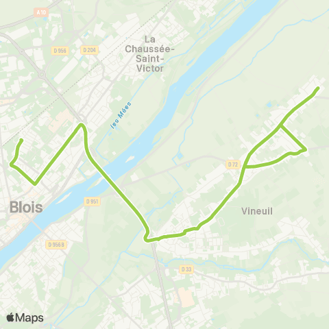 Azalys - Lignes périurbaines Pôle d'Échanges Scolaire - 14 À 16 - Gde Rue map