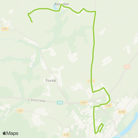 Azalys - Lignes périurbaines Auvergne - Montrichau map