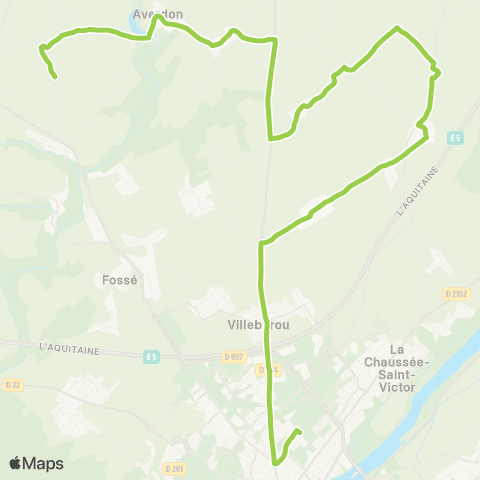 Azalys - Lignes périurbaines Provinces - Villerogneux map