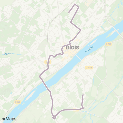 Azalys - Lignes scolaires Pôle d'Échanges Scolaire - 20 À 23 - Collège Vienne map