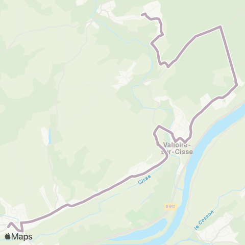 Azalys - Lignes scolaires Collège - Saint Louis map