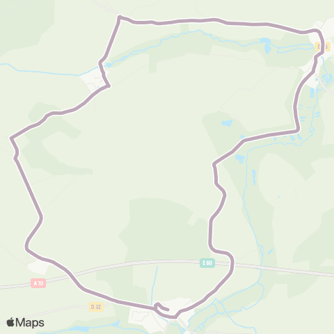 Azalys - Lignes scolaires École - École map