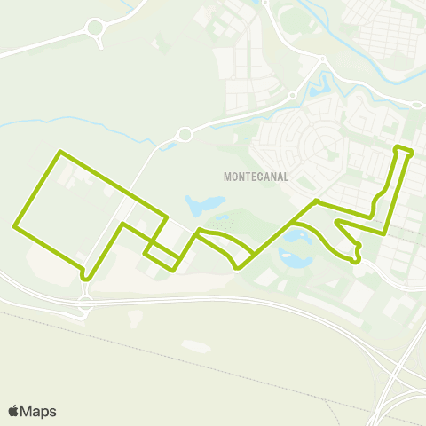 Transporte Urbano de Zaragoza Arcosur - Tranvía map