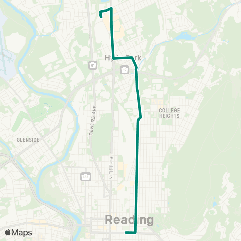 BARTA Fairgrounds Sq. Market map