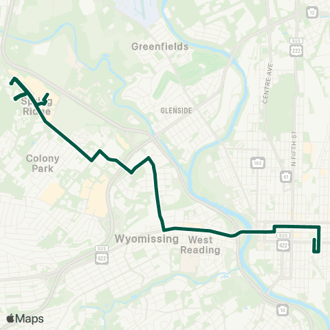 BARTA Broadcasting Square map