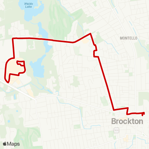 BAT Westgate Mall via N Warren map