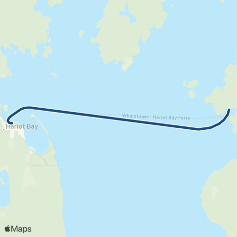 BC Ferries Quadra Island - Cortes Island map