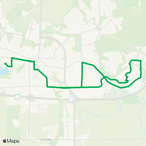 BC Transit Fraser Valley Region Sumas Mountain map