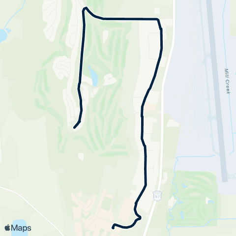 BC Transit Kelowna Quail Ridge map