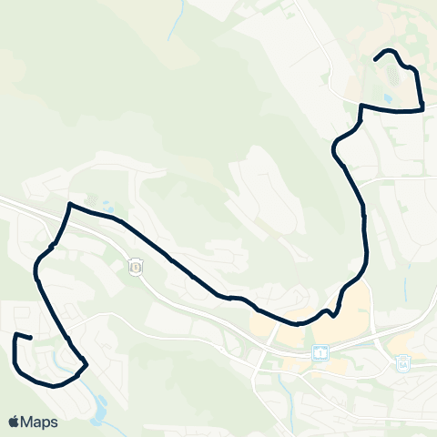 BC Transit Kamloops Pineview map