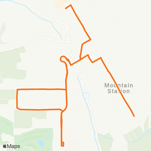 BC Transit West Kootenay Rosemont map