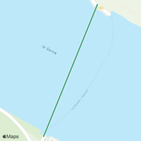 Bacs de Seine La Bouille Sahurs map