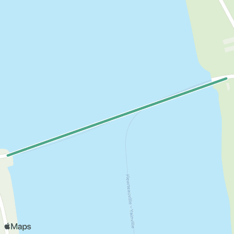 Bacs de Seine Yainville Heurteauville map